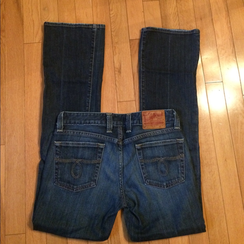 Lucky Brand Women's Boot Cut Jeans - Dark Blue